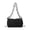 black, variant on Rhinestone Mini Handbag with Chain Strap, Sparkly Evening Clutch Purse with Zipper for Party Wedding and Night Out