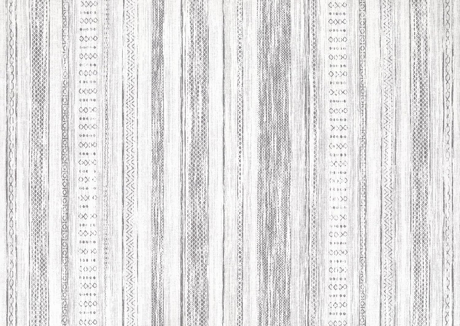 Toyoso 5x7 Area Rug Living Room Rugs - Washable Large Soft Neutral Boho Moroccan Bohemian Farmhouse Rug Indoor Floor Carpet for Bedroom Under Dining Table Home Office Decor - Light Grey