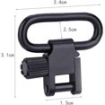 thumbnail image 2 of AVEKI Quick Detach Sling Swivels, mossberg 500 accessories Non Tri-Lock Sling Swivels Compatible with Mossberg 500 A0513, 2 of 8