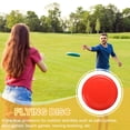 thumbnail image 4 of Uxcell Flying Disc Colorful Plastic Flying Disk Flyer for Outdoor Sports Training Playing Lawn Game Red/Blue, 4 of 5
