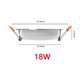 thumbnail image 1 of Luces LED empotradas para techo, foco regulable de alto brillo, 110V, 220V, 3W, 5W, 7W, 9W, 12W, 15W, 18W, 1 of 4
