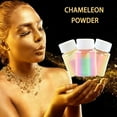 thumbnail image 5 of Apmemiss Clearance Chameleon Mica Powder for Epoxy Resin - Shift Pigment Powder Shimmer Holographic Mica Powder Metallic Chameleon Powder for Tumbler, Nail Art, Clay, Slime, Makeup, Acrylic Paint, 5 of 5