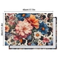 thumbnail image 6 of Pioneer Flower Floral Print Pattern Summer Placemats Table Placemats Set Of 4-Linen Kitchen Washable Placemats Table Mats 12x18 Inch Non-Slip Heat Resistant, 6 of 6