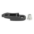 thumbnail image 3 of Bike Tail Hook Extension Extender, Enlarging Flywheel Speed Aluminum Alloy Bike Rear Derailleur Hanger Professional Manufacture  For Most Tail Hooks Black, 3 of 8
