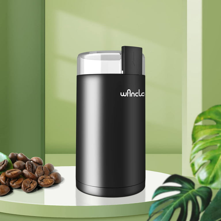 CASABREWS Electric Coffee Grinder One Touch Operation ,Silver