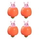 thumbnail image 2 of Juguete antiestrés Carrot Pinch Le Net (2, 4, 6 y 8 piezas) | Conejito de goma suave con forma de zanahoria | Llavero portátil | Ayuda para la relajación para niños y adultos, regalo de Pascua, 2 of 2