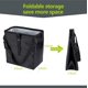 thumbnail image 3 of Contenedor de Basura para Coche JanHm Plegable Impermeable Negro, 3 of 5