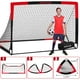 thumbnail image 5 of Juego de 2 porterías de fútbol para niños WOVUO, 6 x 4 pies con objetivo de fútbol, pelota, 5 of 7