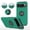 Darkgreen, variant on Hybrid Case for Google Pixel 10A with 360° Rotatable Ring Kickstand, Soft TPU + Rugged PC Shockproof Anti-Fall Magnetic Car Mount Back Case, Purple