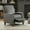 Dark Gray, variant on Spruce & Spring Classic Push-Back Recliner with Nailhead Trim for Living Room, Dark Gray