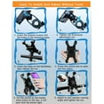 thumbnail image 6 of USTOP Bike Phone Holder Handlebar, Easy Install and Quick Release Bicycle Adjustable Scooter Phone Holder for Bike Phone Mount for iPhone and More 4.7-6.8 inch Cell Phone (Black,1 PCS), 6 of 8