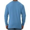 thumbnail image 4 of Jerzees Men's and Big Men's Moisture Wicking Long Sleeve Crew T-Shirt, 4 of 5