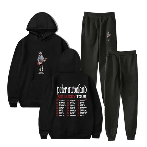 Peter McPoland Big Lucky Tour Hoodies Jogger Pants Women Men Fashion Streetwear Sweatshirts