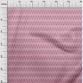 thumbnail image 3 of oneOone Georgette Viscose Pink Fabric Asian Ikat Craft Projects Decor Fabric Printed By The Yard 42 Inch Wide, 3 of 4