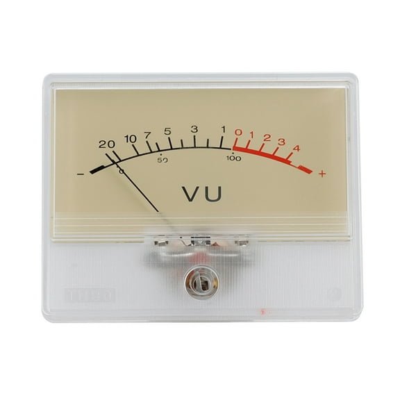 Backlit VU Level Meter 500uA Pointer Digital - Tube Amplifier Meter Meter Power Meter for Home Theater