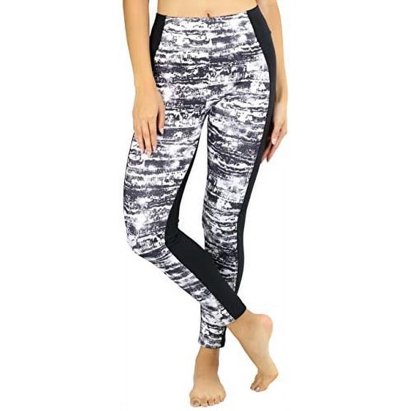 ToBeInStyle Women's Elegant Monochrome Print Leggings - Monochrome - S/M