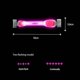 thumbnail image 2 of LaRoo Light Up Dog Collar With Nylon Stickers, Universal Glowing Accessories for Leash Harness, Silicone Waterproof LED Flashing Night Outdoor Safety, 2 of 5