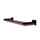 thumbnail image 1 of Estante de madera maciza de hierro IPE 22 pulgadas Allied Brass Montero Collection MT-1-22-GAL-IRW-BKM, 1 of 1