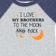 thumbnail image 4 of Inktastic I Love My Brothers to the Moon and Back Boys or Girls Baby Bodysuit, 4 of 5