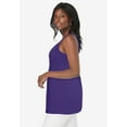 thumbnail image 2 of Jessica London Women's Plus Size Stretch Cotton Shirred Tank, 2 of 2