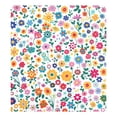 thumbnail image 5 of Small Colorful Flowers Dishwasher Magnet Cover Magnetic Fridge Door Cover Home Kitchen Decor 23"x 26", 5 of 6