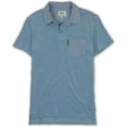thumbnail image 1 of Polo de Rugby Ecko Unltd. con Bolsillo de Piqué para Hombre Azul Pequeño, 1 of 1