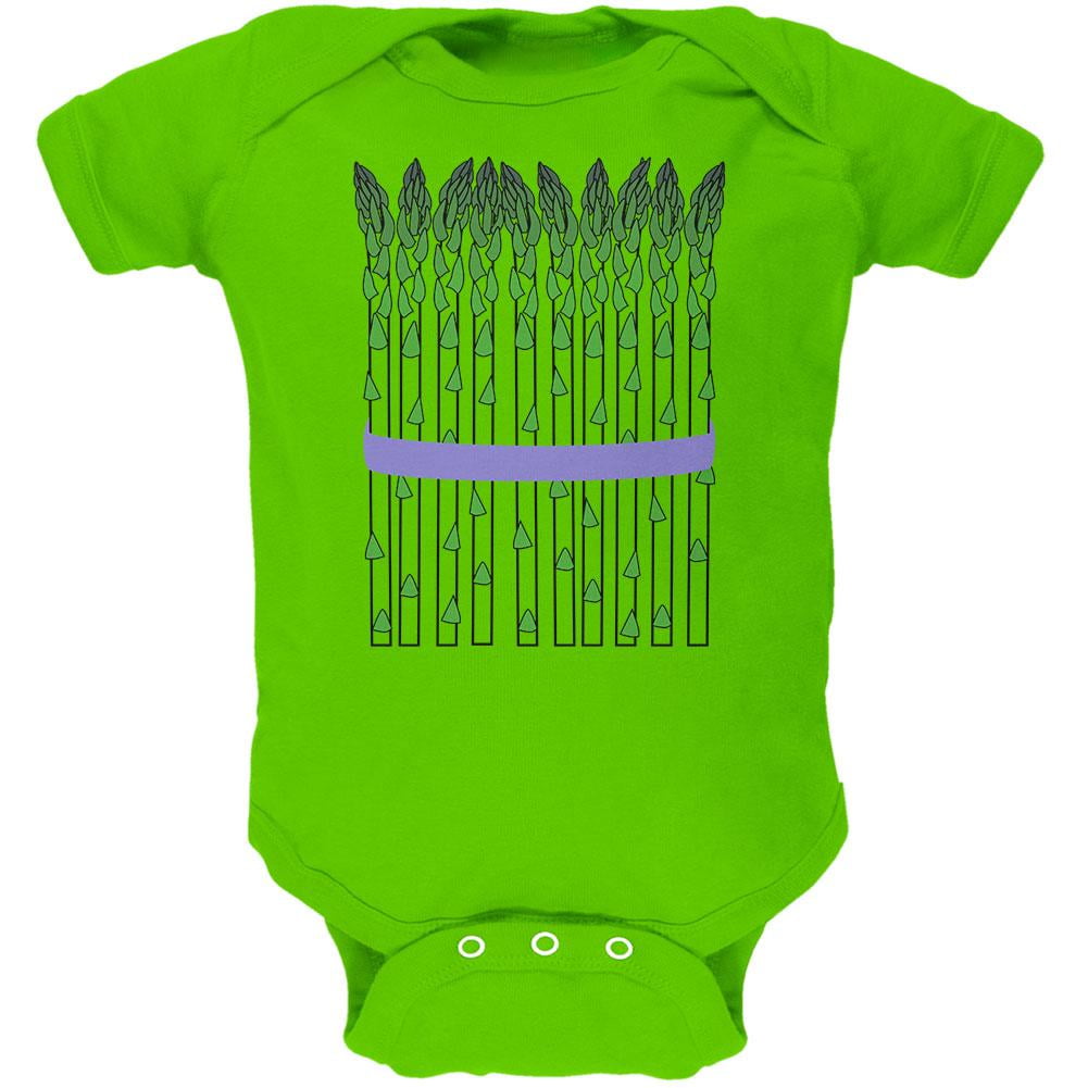Halloween Vegetable Asparagus Costume Soft Baby One Piece Apple 3 Month