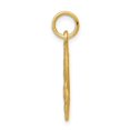 thumbnail image 4 of Diamond2Deal 14K Yellow Gold Angel in Heart Charm Pendant for Women (L- 0.95 inch, W- 0.71 inch), 4 of 4