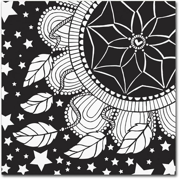 Dream Catcher by Hello Angel, 14x14-Inch Canvas Wall Art