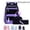 S1-A-Black, variant on Fashion Campus Backpack Set For Girls 4 Piece 1 Backpack 2 Pencil Cases 1 Tote Bag Semi Gloss Polyester Lightweight Casual Laptop Bookbag For Middle High School Girls Daily Outdoor,C-Pink