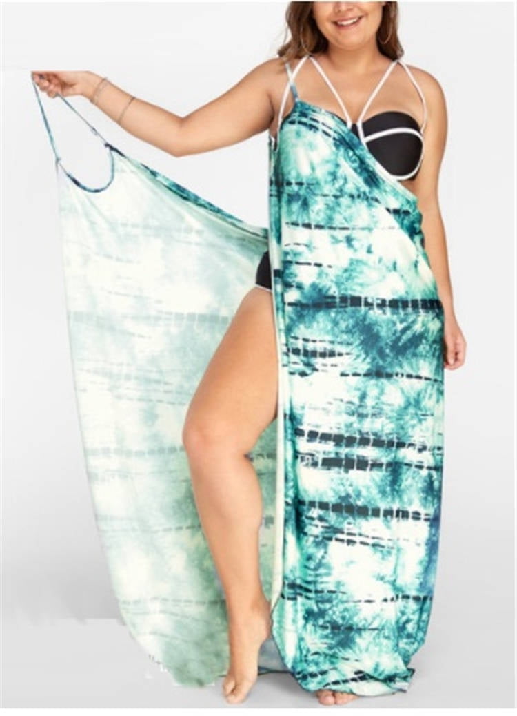 swimming wrap dress
