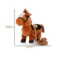 thumbnail image 1 of Jouet en Peluche Musical Cheval Marchant Animaux Électroniques pour Enfants, 1 of 2