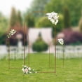 thumbnail image 3 of MONIPA 3pcs Wedding Stand Gold Arch Backdrop Shelf For Ceremony Party Venue Decor Frame, 3 of 24
