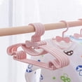 thumbnail image 5 of Perchas de plástico para niños, antideslizantes, juego de perchas para bebés., 5 of 5