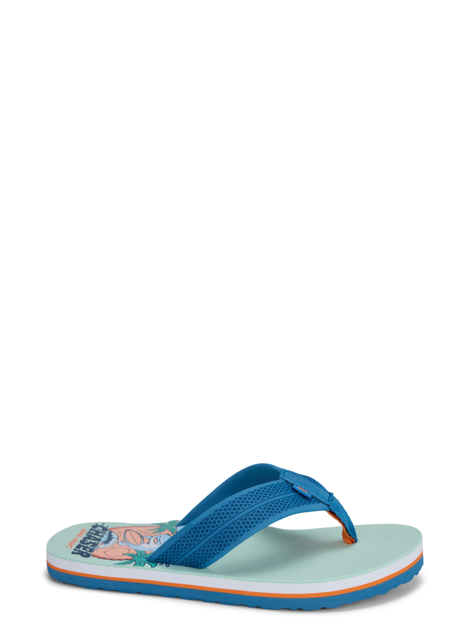 Rugged Shark Little & Big Boys Shark Week Eva Flip Flop