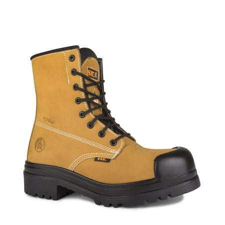 STC Dawson Tan 8 Nubuck Work Boots TC4 Vibram Outsole