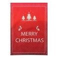 thumbnail image 4 of Drying Racks Christmas Garden Flag Vertical Double Sided Merry Christmas Yard Outdoor Decor, 4 of 6