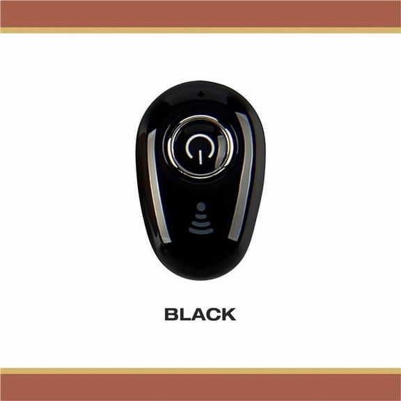 1 Unit Professional Mini Invisible Wireless Bluetooth 10.0 Stereo In-Ear Headset Earphone Earbud Earpiece with Hands-free Calling and Microphone