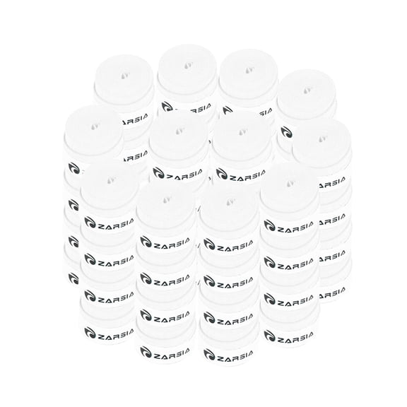 60 Pcs/Set Tennis Racket Overgrips Badminton Overgrip Anti-slip Grip Tape Absorbs Sweat Replacement Grip Tape