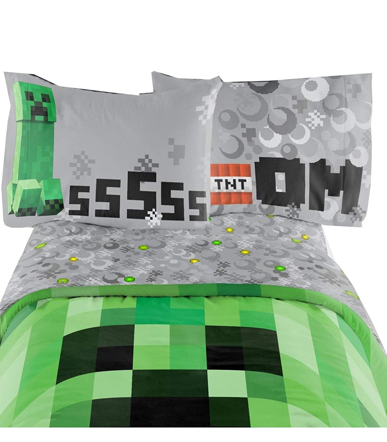 Minecraft Bedding Set Excellent Designed Multicolored Kids Comfortable
