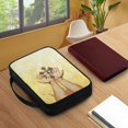 thumbnail image 3 of ZUXONGSY Cross Hummingbird Hand Print Bible Cover for Women Men Bible Carrying Case Bible Case Portable Bible Bag Large Church Bag with Handle Zippered Bible Study Supplies, 3 of 6