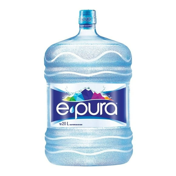 Agua Epura 20 l únicamente envase