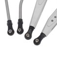 thumbnail image 4 of 2x Rear Lower Trailing Arm + 138mm Steering Link Accessories 1:10 for Axial RR10 90048 Silver, 4 of 9