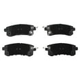 thumbnail image 2 of TRQ Rear Premium Posi Ceramic Brake Pad Set for Infiniti QX56 QX80 SUV Truck BFA73506, 2 of 4