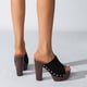 thumbnail image 5 of Nuevas sandalias de mujer cómodas de suela gruesa de tacón alto de boca de pescado Wmkox8yii  hfjk3621, 5 of 6