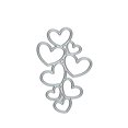 thumbnail image 2 of Troquel metálico Yeyert de corazón y flor 29 x 19 cm, 2 of 9