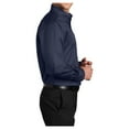 thumbnail image 3 of Mens SuperPro Twill Versatile Cotton/Polyester Shirt True Navy 3X-Large, 3 of 6