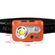 thumbnail image 3 of Teissuly Clearance Intelligent Sensor Usb Charging Sensor Headlamp Led Night Fishing Strong Light Night Running Small Headlamp Outdoor Headlamp(Orange, ) Teissuly WER2023081600169, 3 of 8