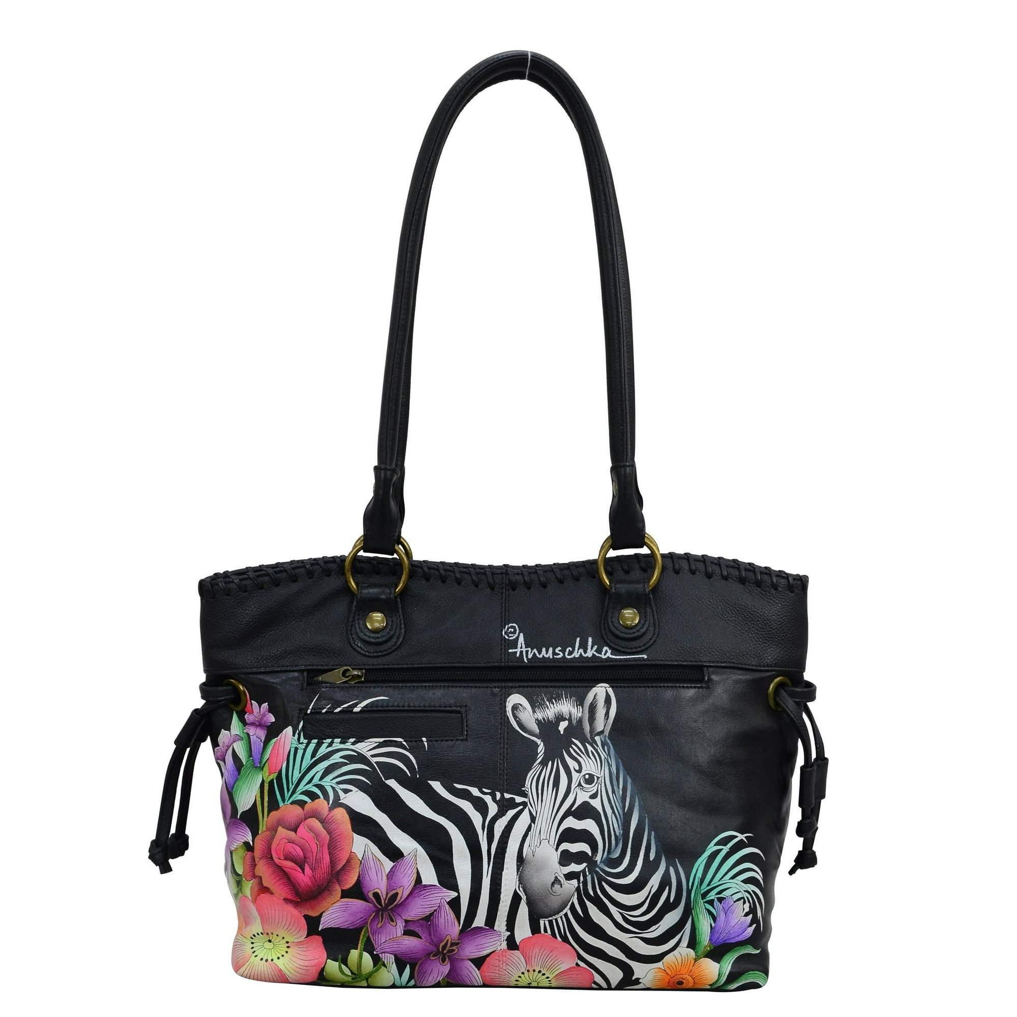 Double Handle Large Tote With Magnetic Closure 569