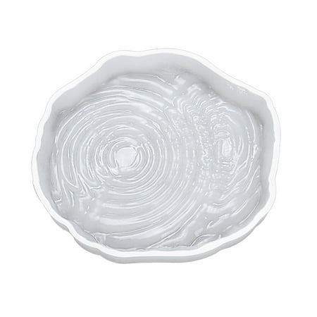

Creative Ripple Coaster UV Crystal Epoxy Resin Mold Cup Mat Tray Silicone Mould
